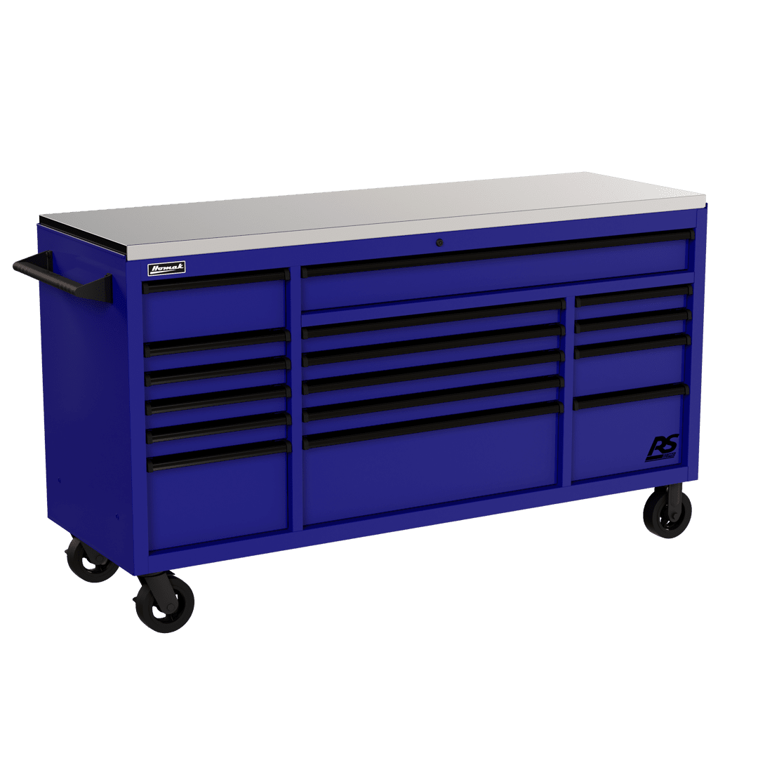 72” Rolling Tool Chest | Stainless Steel Rolling Cabinet