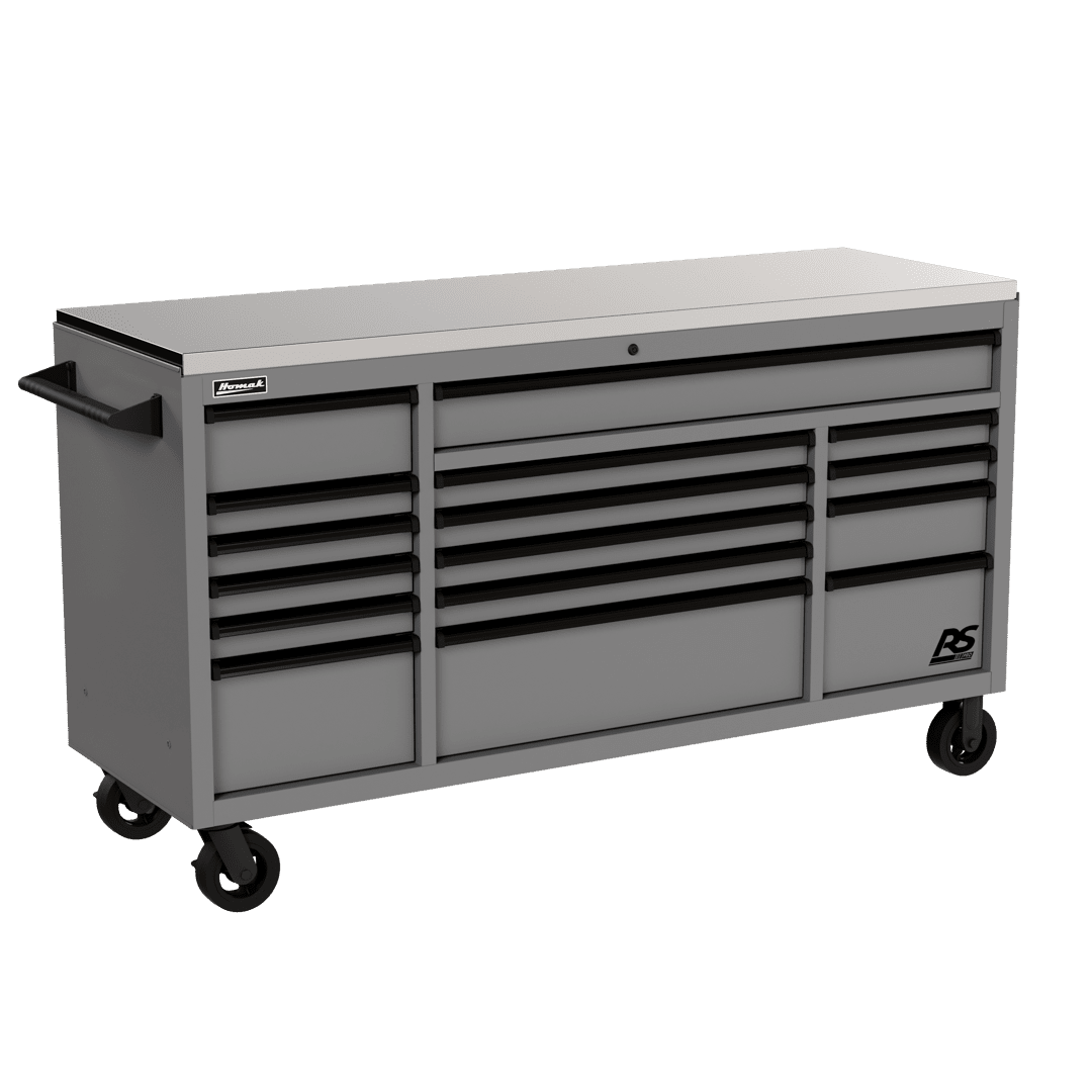 72” Rolling Tool Chest | Stainless Steel Rolling Cabinet