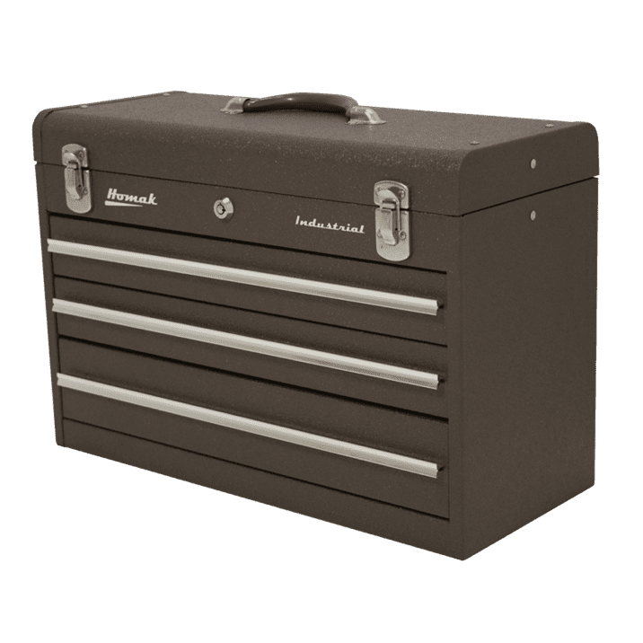 20″ Industrial Three-Drawer Friction Toolbox 20″ Industrial Three-Drawer Friction Toolbox Free Shipping Hand Carry 2