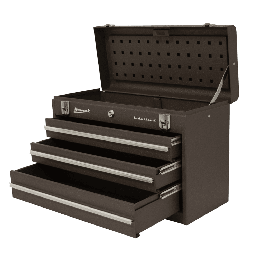 20″ Industrial Three-Drawer Friction Toolbox 20″ Industrial Three-Drawer Friction Toolbox Free Shipping Hand Carry 3