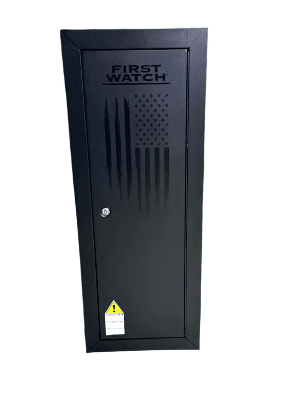 First Watch 8 Gun Steel Security Cabinet - Style & Security