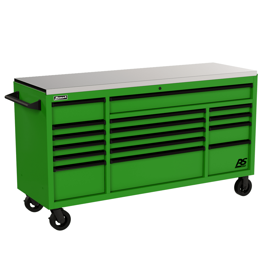 72” Rolling Tool Chest | Stainless Steel Rolling Cabinet