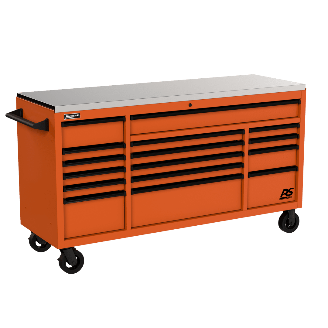 72” Rolling Tool Chest | Stainless Steel Rolling Cabinet
