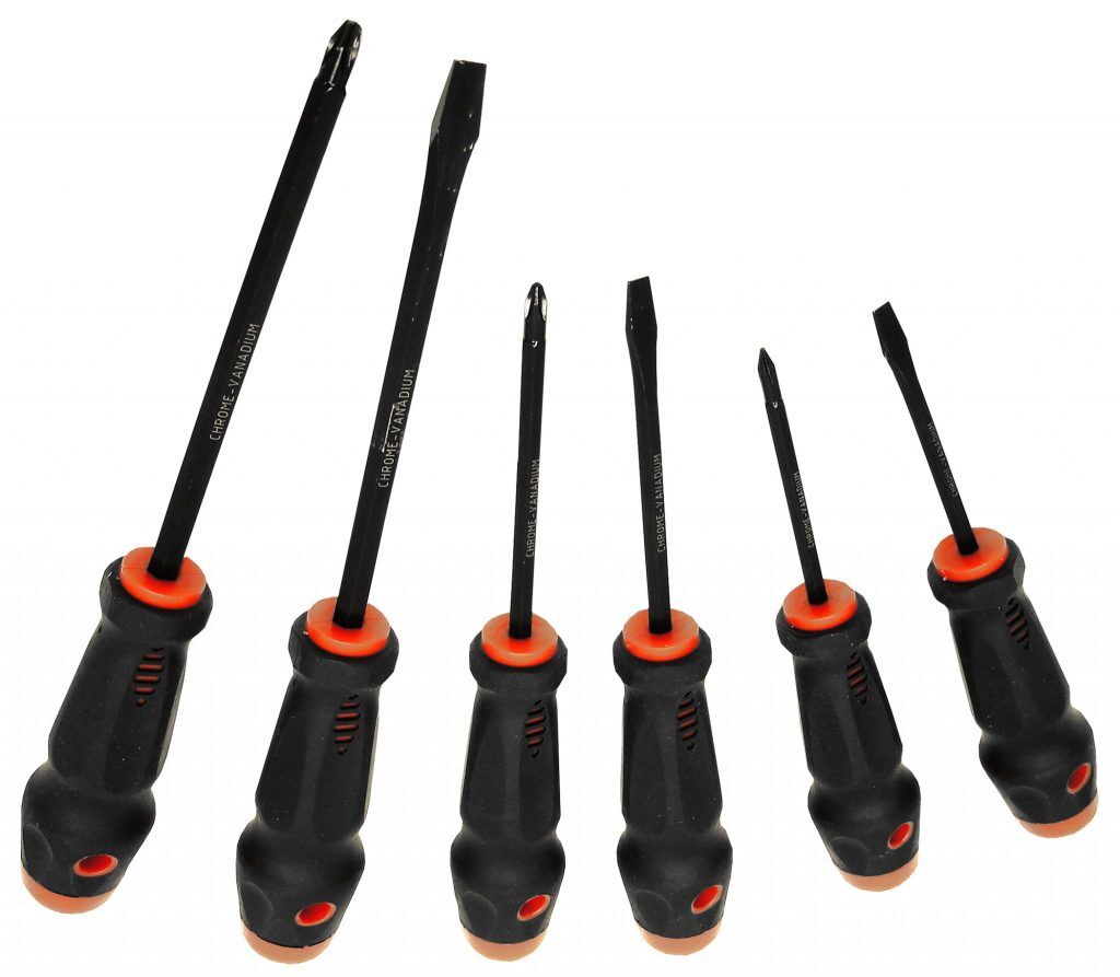 6 PIECE SCREWDRIVER SET WITH RACK 6 PIECE SCREWDRIVER SET WITH RACK Tools 2