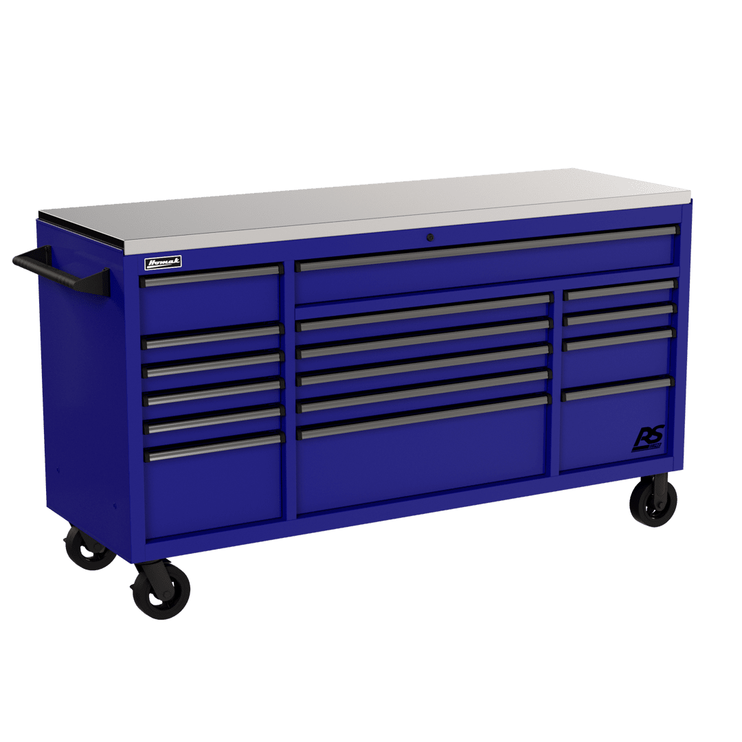 72” Rolling Tool Chest | Stainless Steel Rolling Cabinet