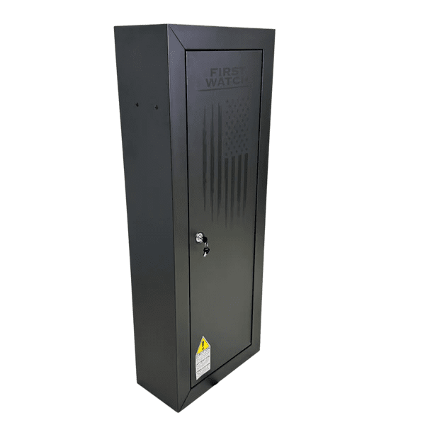 First Watch 8 Gun Steel Security Cabinet Flag First Watch 8 Gun Steel Security Cabinet Flag Free Shipping First Watch Gun Cabinets 8