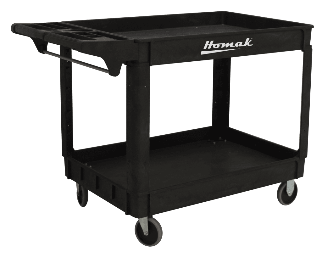 Poly Propylene 36” Service Cart Poly Propylene 36” Service Cart Free Shipping Plastic Service Carts 2