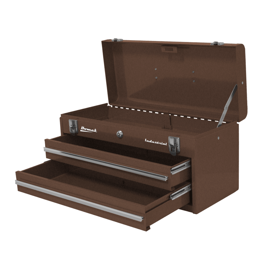20″ Industrial Two-Drawer Friction Toolbox 20″ Industrial Two-Drawer Friction Toolbox Free Shipping Hand Carry 3