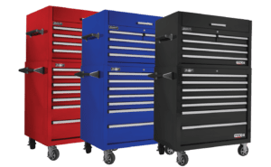 54″ TECH Roller Cabinet with Stainless Steel Top from Homak